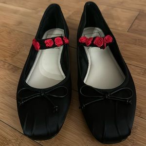 Brand New Dolce Vita Black Ballet Flats for Love & Lemons: Size 7